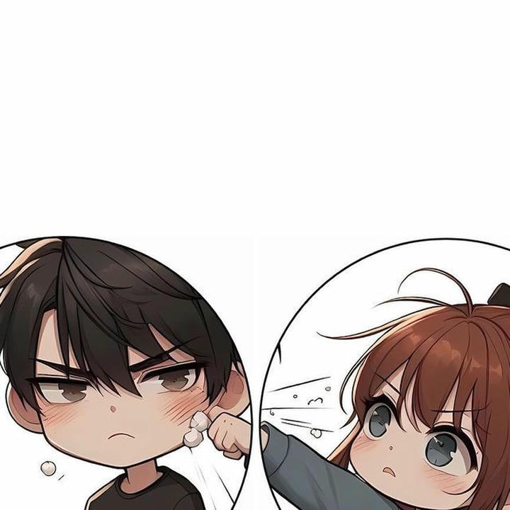 Ins Cute Couple Dp Black Background