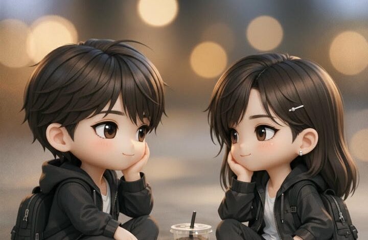 Instagram Cute Couple Dp Pink