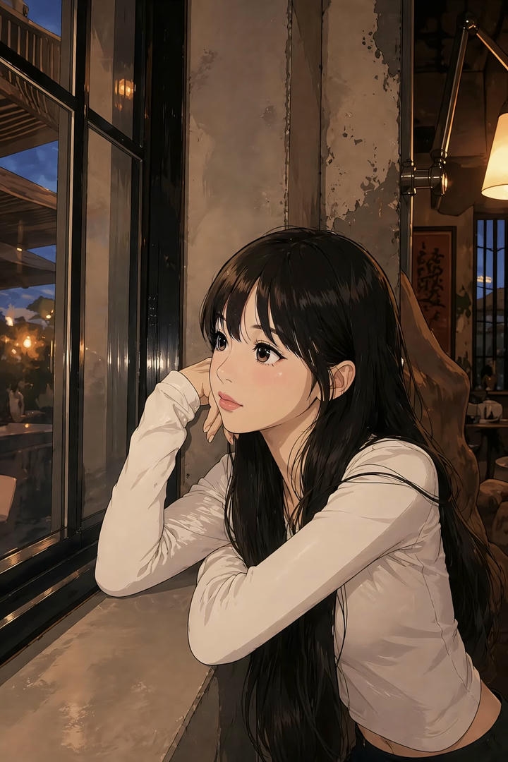 Instagram Girl Anime DP