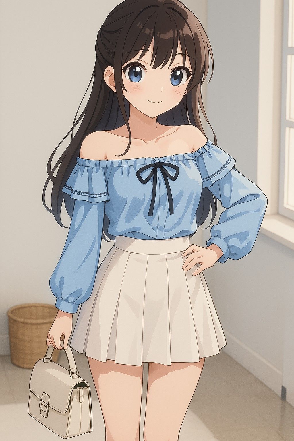 Kawaii Anime Girl DP for Instagram
