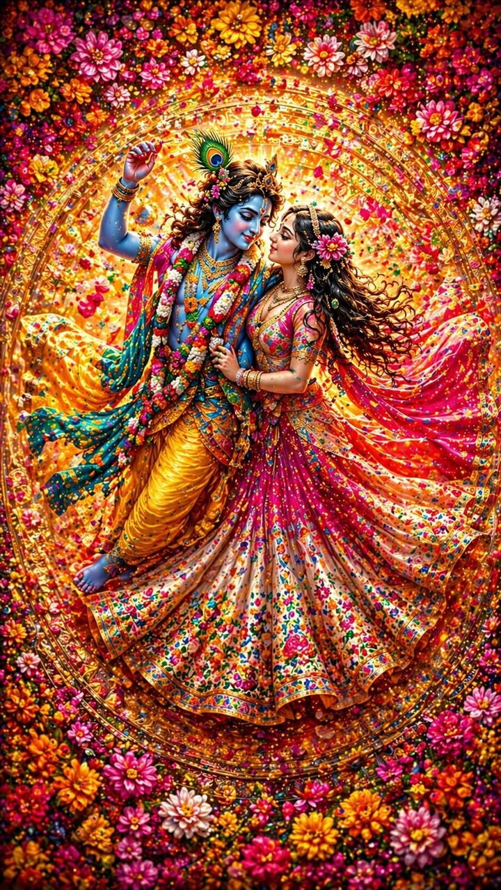 Krishna Radha couple DP