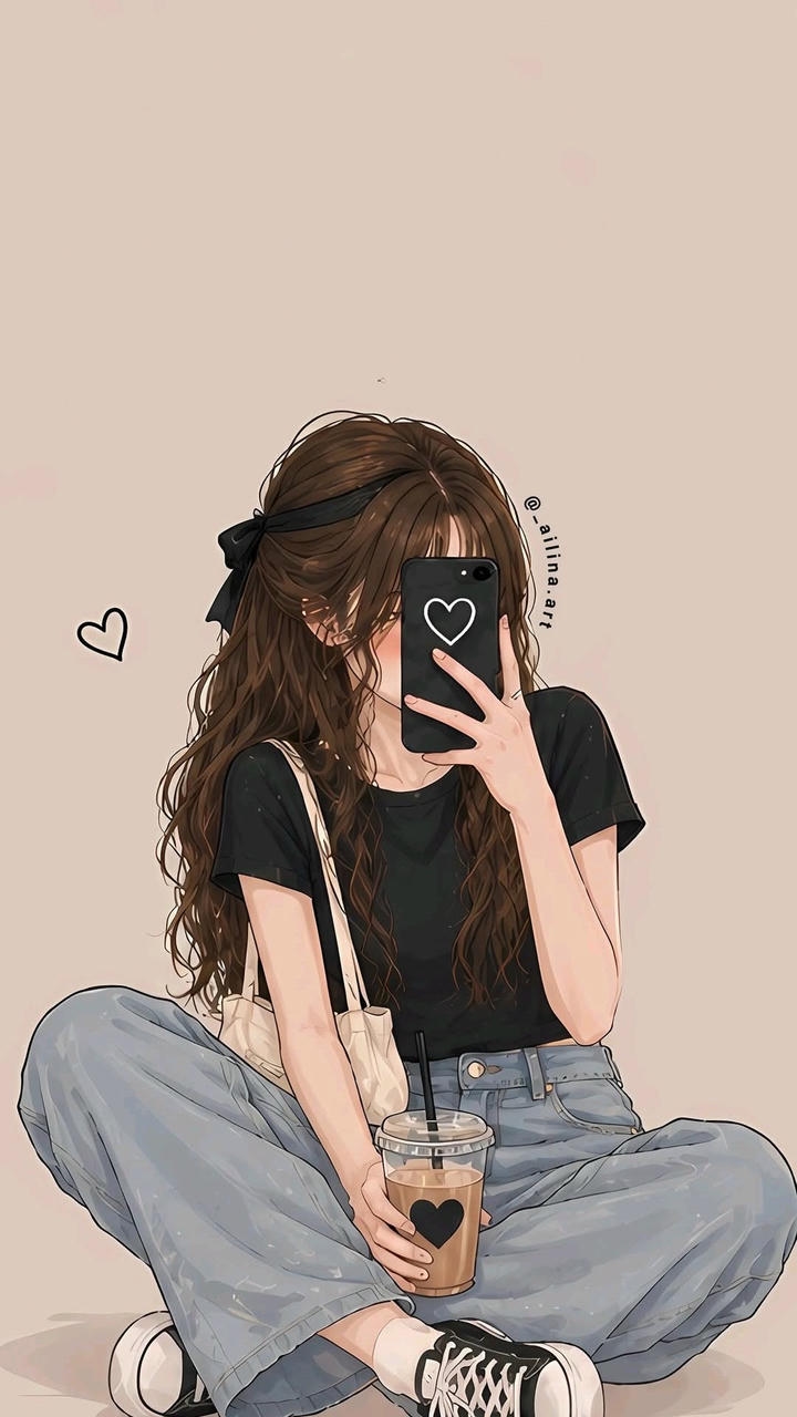 Latest Anime DP for Instagram Girl