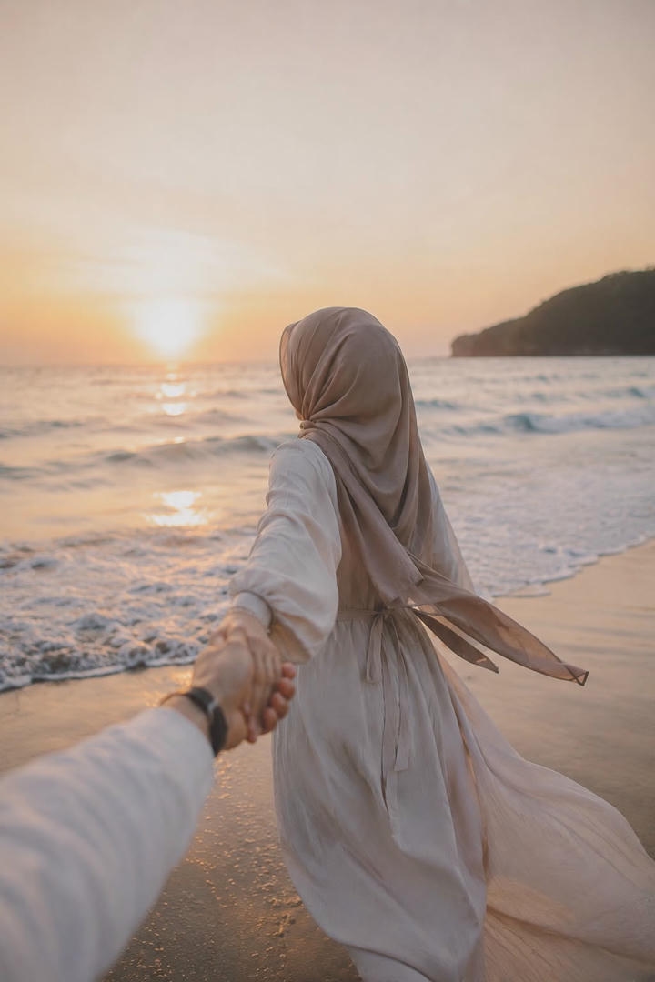 Latest Islamic Couple Hand DP