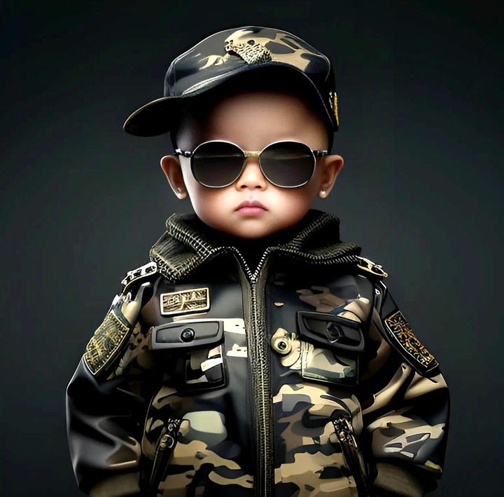 Leopard Print Attitude Cartoon Boy Dp