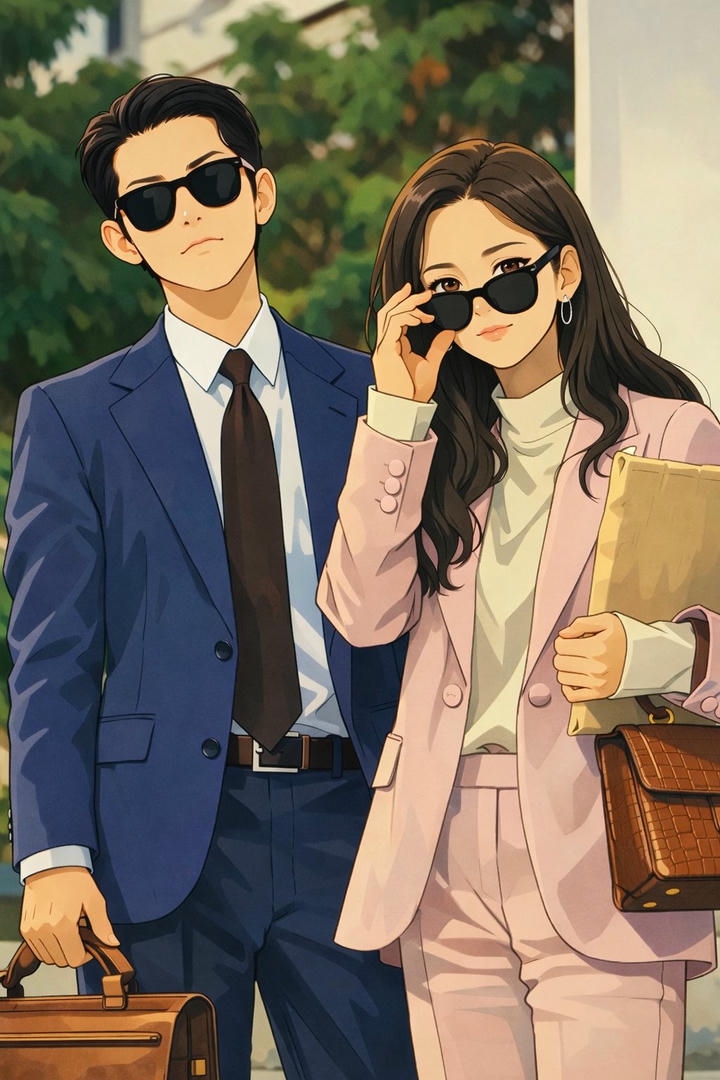 Love Couple DP Cartoon Boy and Girl