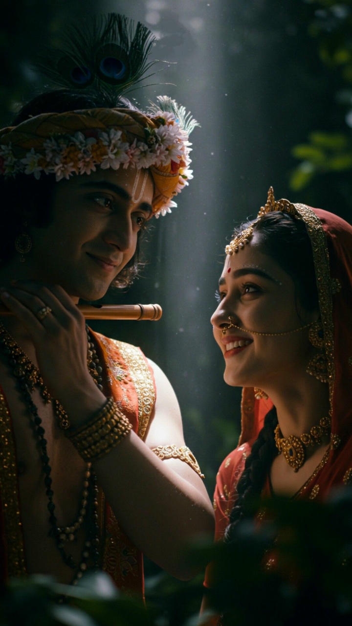 Love Radha Krishna Dp