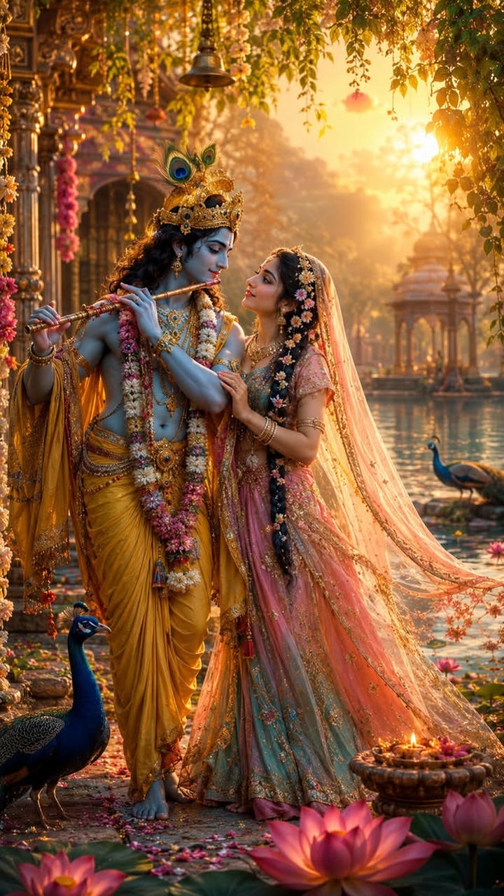 Love Radha Krishna Profile Pic