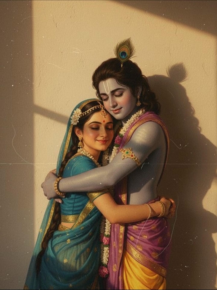 Love Radha Krishna WhatsApp Dp