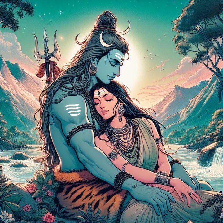 Love Shiv Parvati Dp