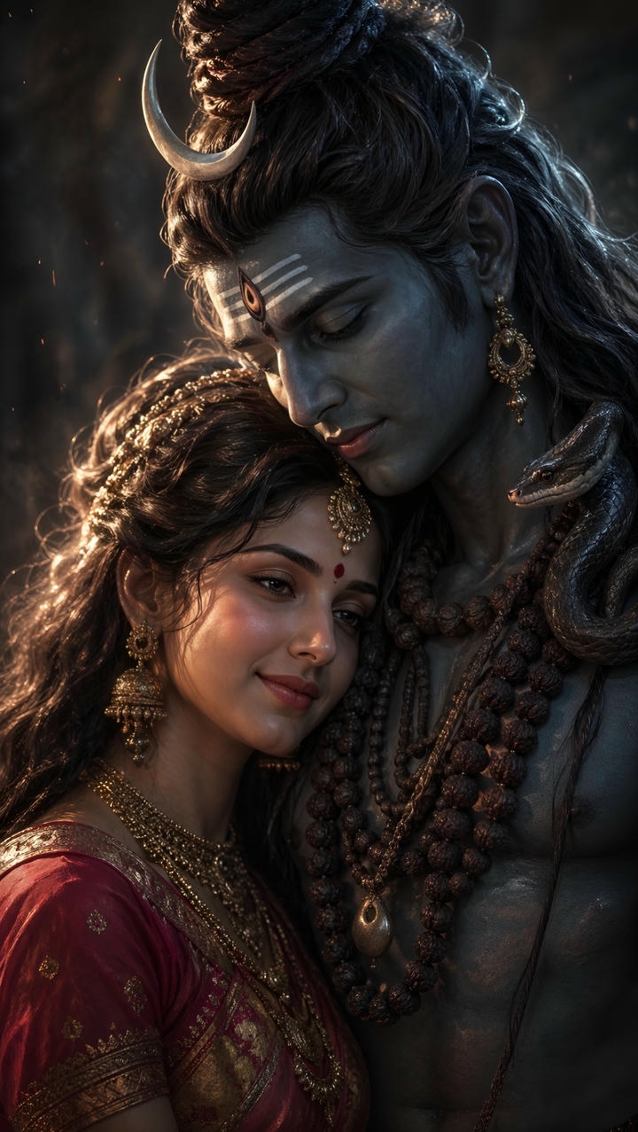 Love Shiv Parvati WhatsApp Dp