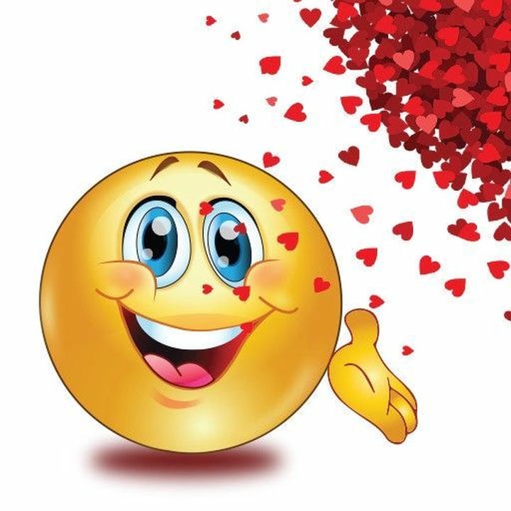 Love Smiley WhatsApp DP