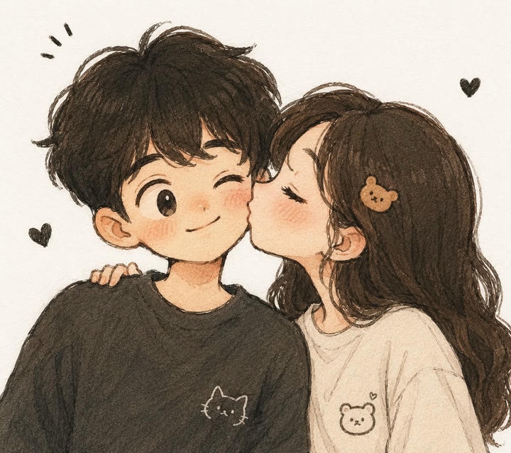 Matching Cute Love DP