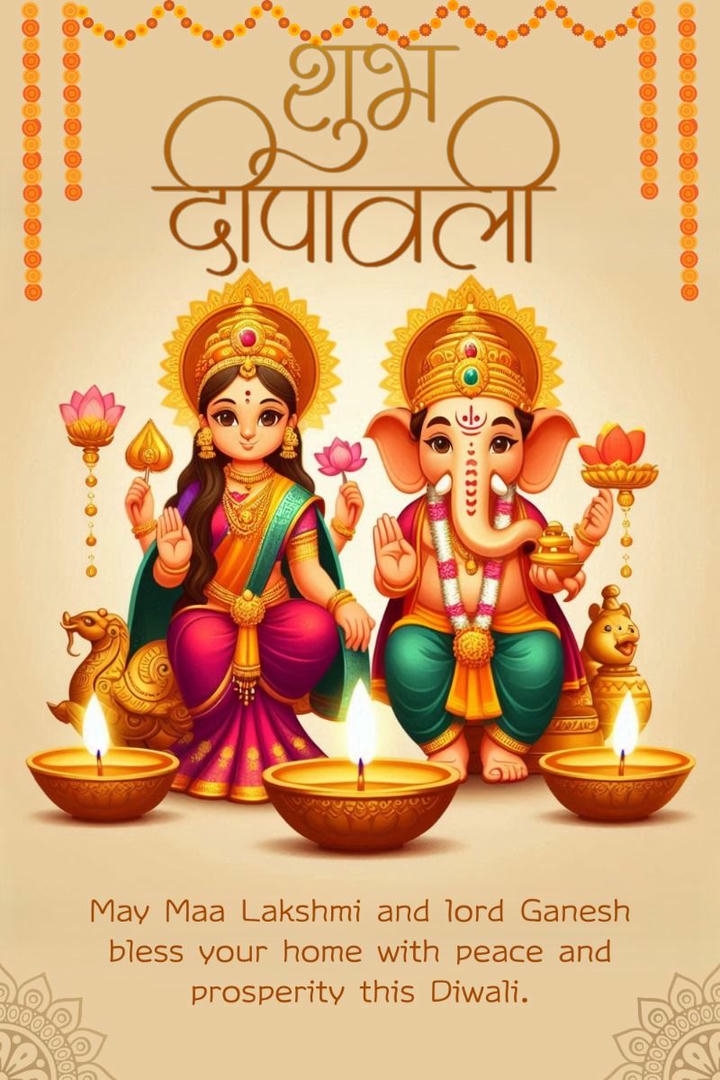 Modern Diwali Wish Image