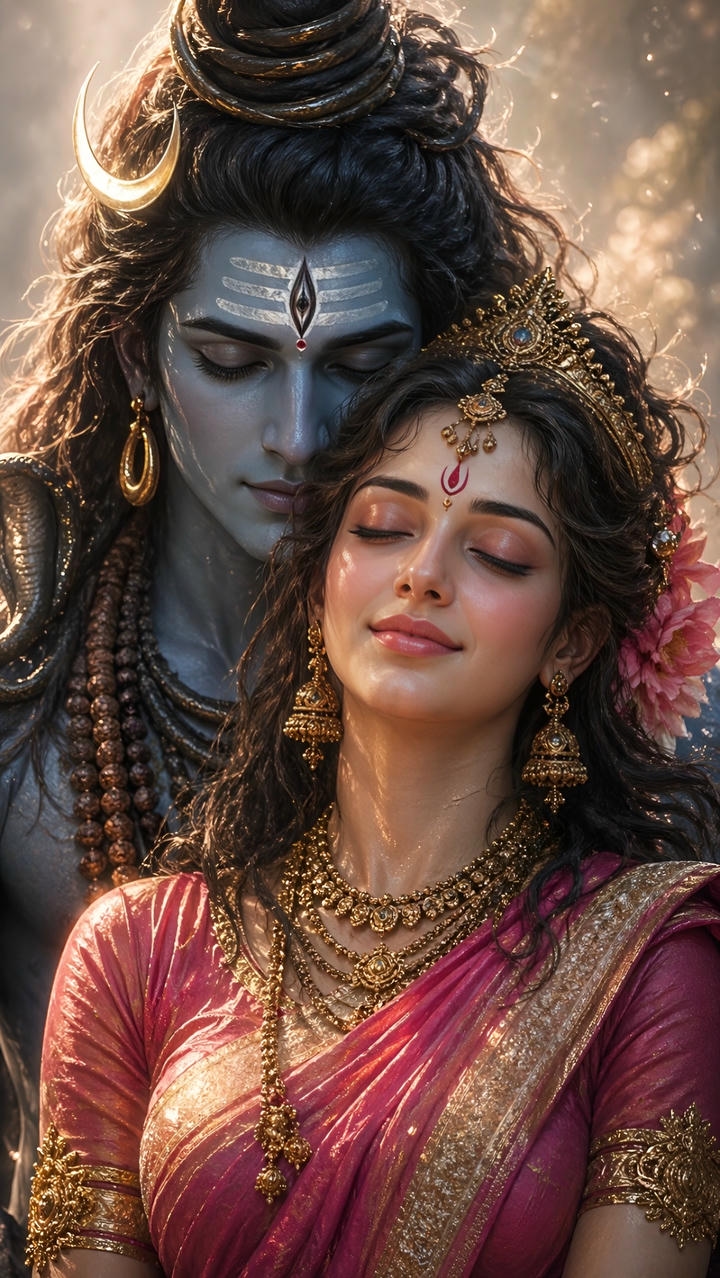 Parvati Mahadev Romantic DP