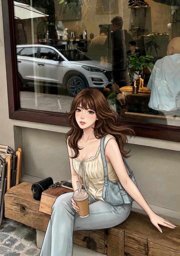 Pastel Aesthetic Anime Girl DP