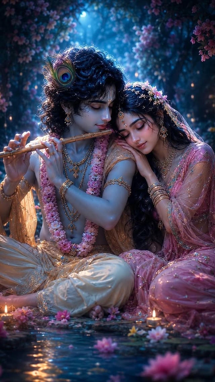 Radhe Krishna Love Dp