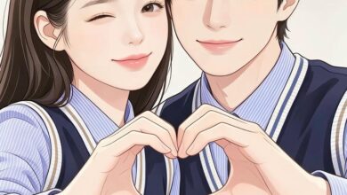 Romantic Anime Couple DP for Instagram