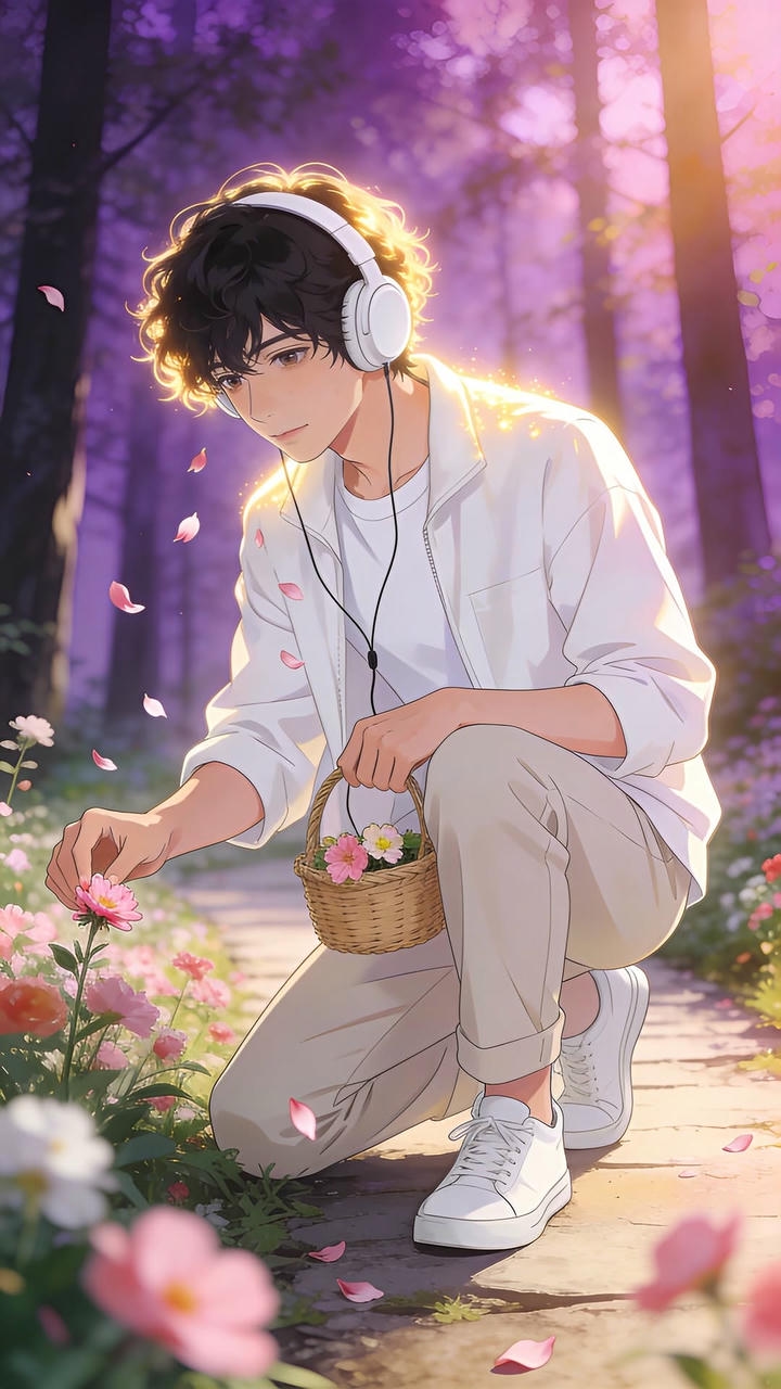 Sad Anime Boy DP for Instagram