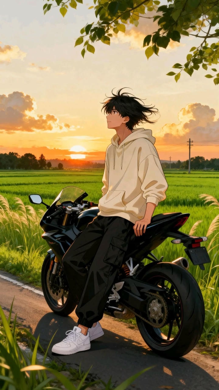 Sad Anime Boy PFP for Instagram