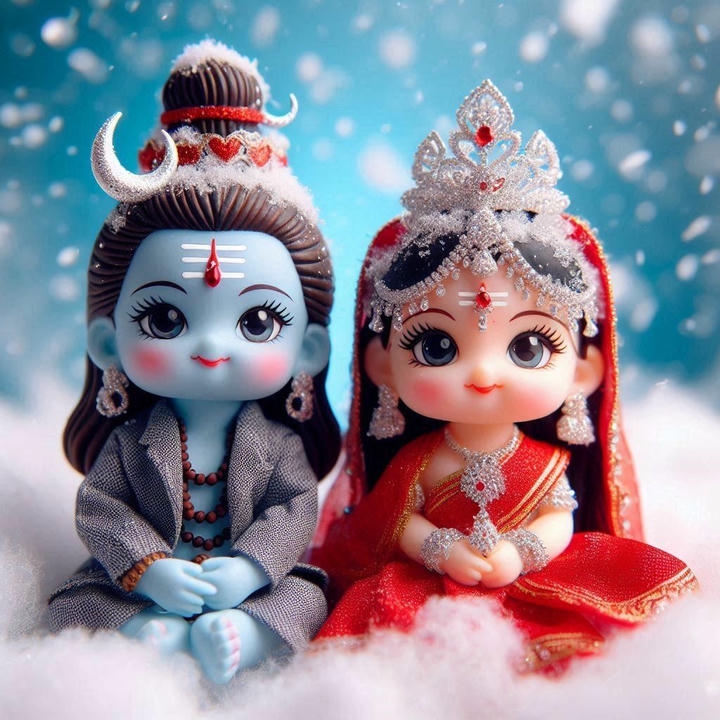 Shiv Parvati Romantic Dp