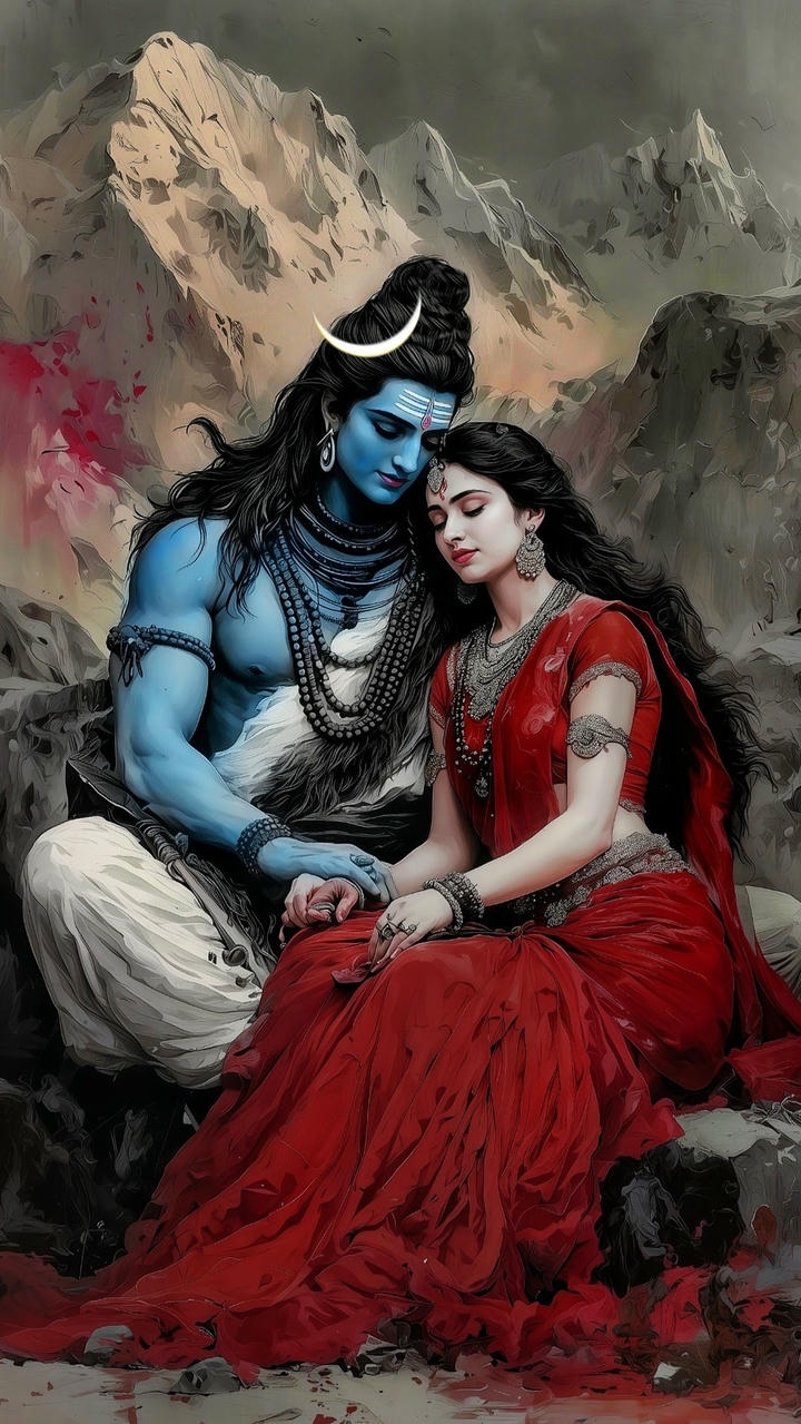 Shiv Parvati Wedding Dp