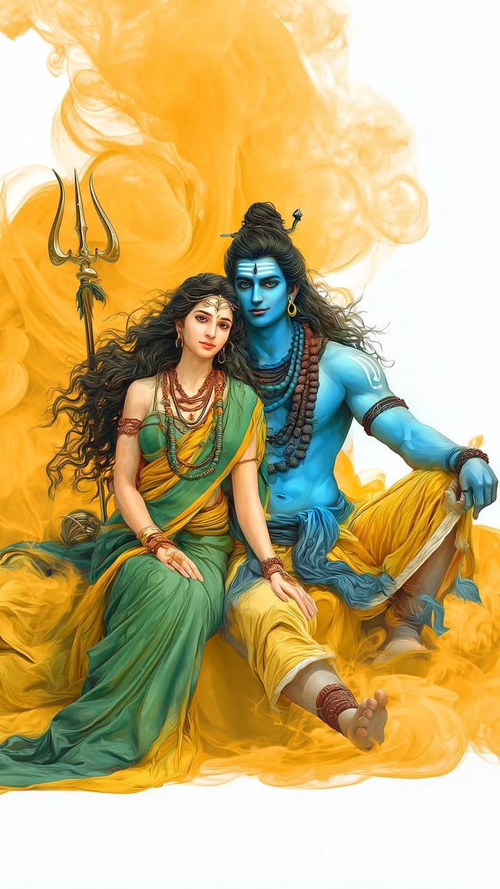 Shiva Parvati Divine Love DP