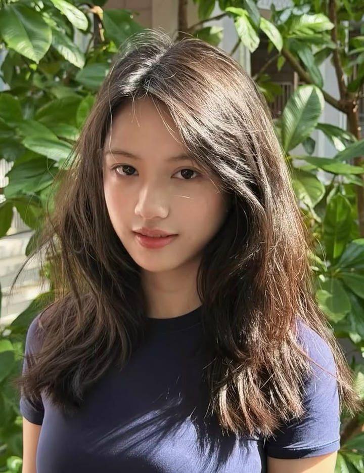 Simple Girl DP for Instagram Selfie