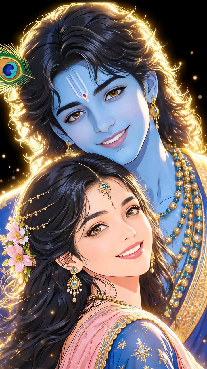 Soft Love Radha Krishna Dp