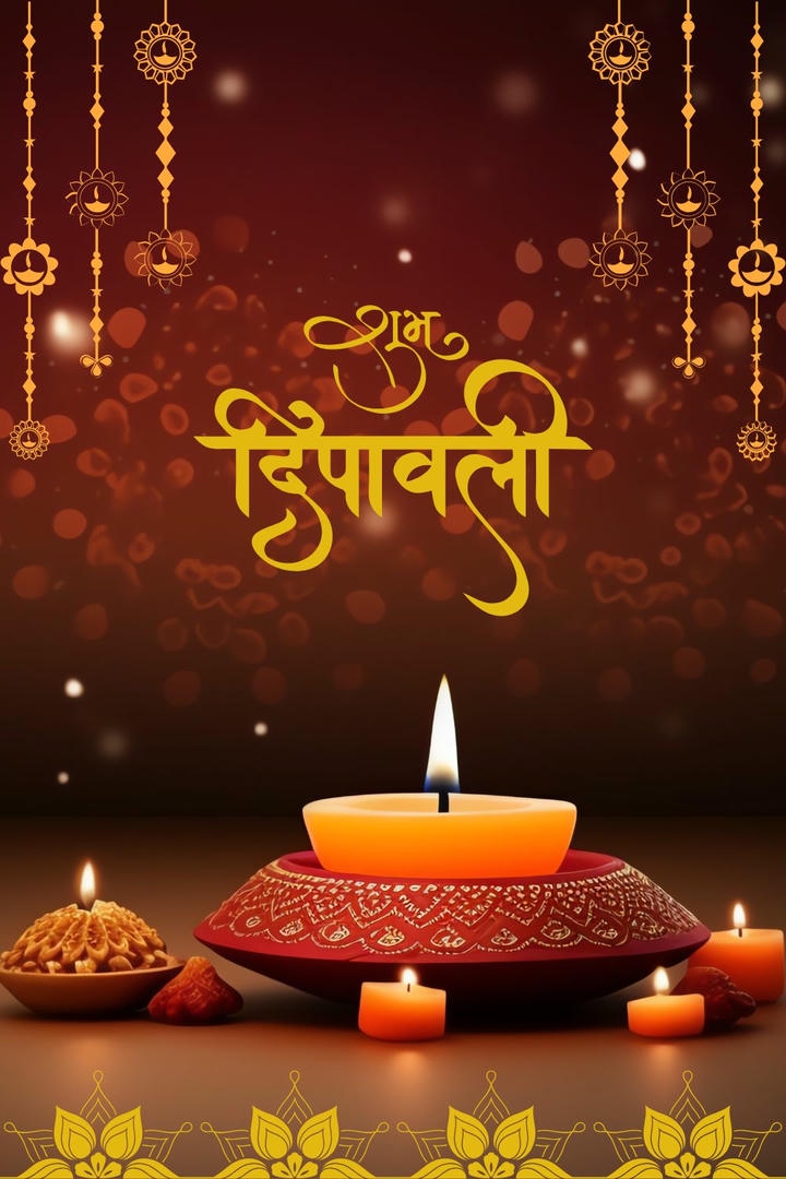 Sparkling Diwali Wish Image