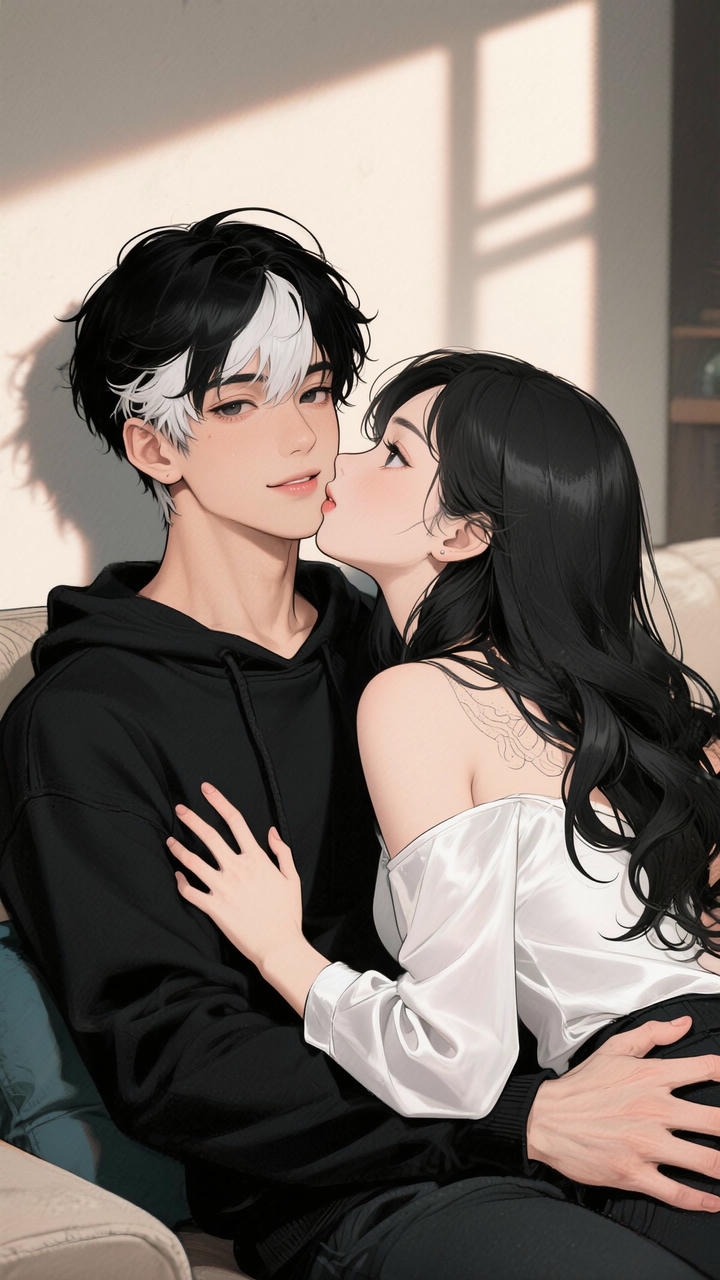 Trendy Anime Couple DP for Instagram