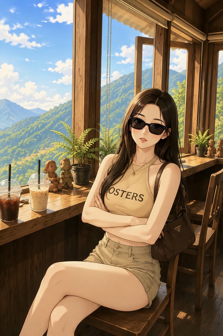 Trendy Girl Anime DP