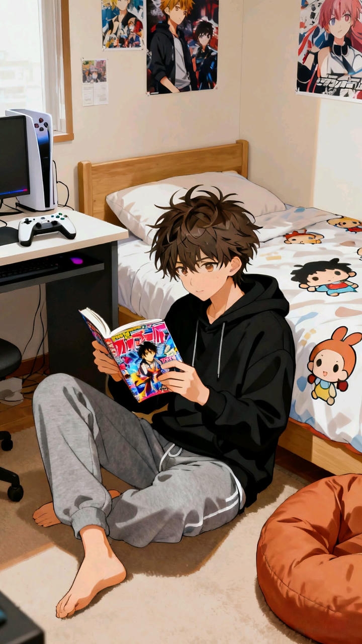 Unique Anime Boy DP for Instagram