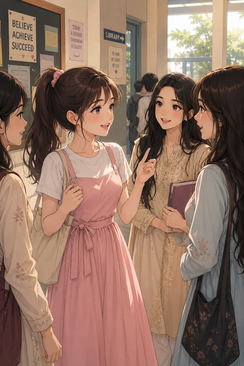 4 Friends Group DP Girl Cute Profile Pic