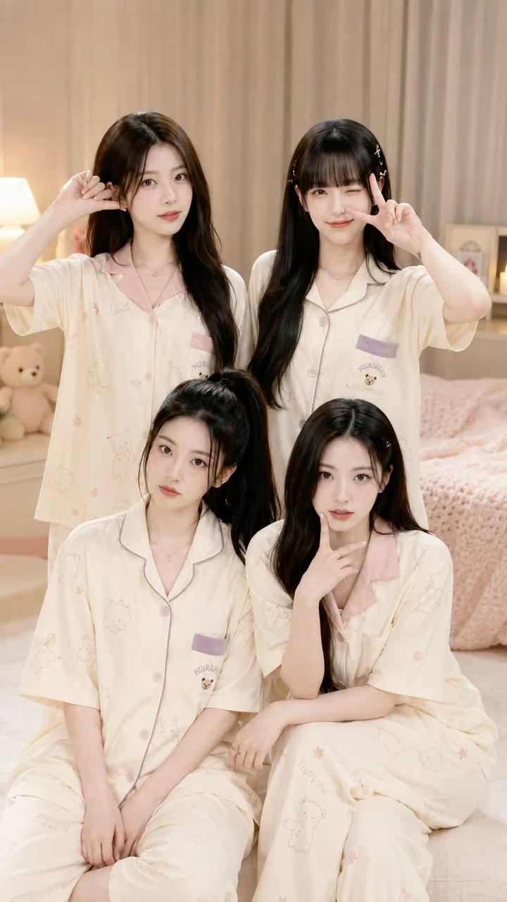 4 Friends Group DP Girl Cute Stylish
