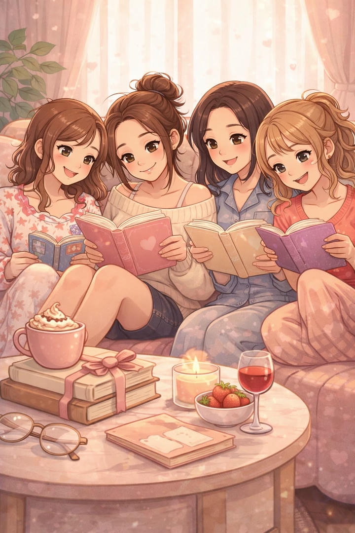 4 Friends Group DP Girl Cute