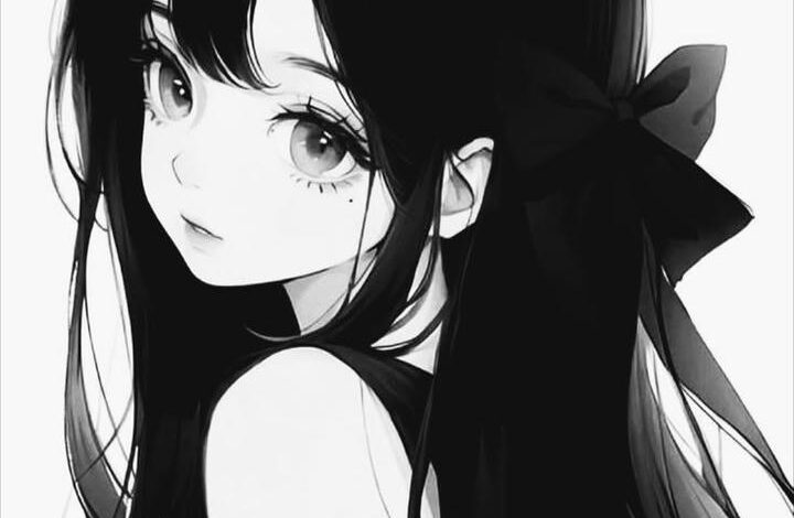 Aesthetic Anime Girl DP for Instagram