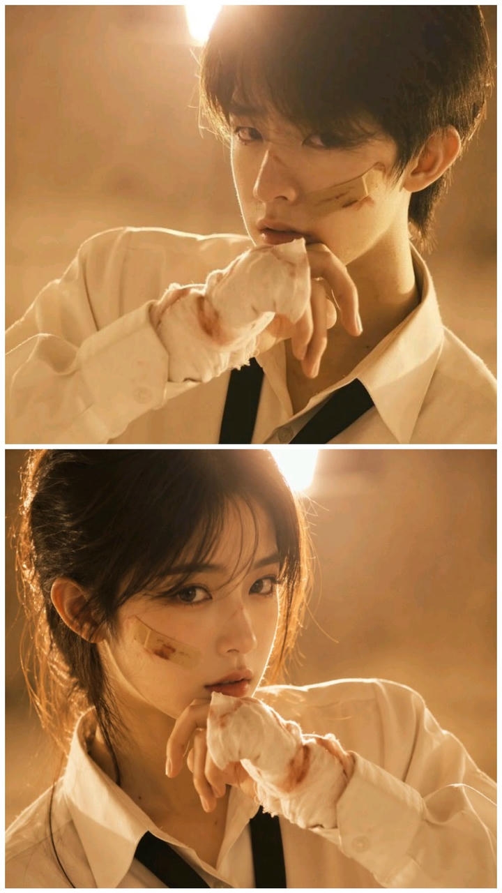 Aesthetic Couple DP for Instagram Half Half