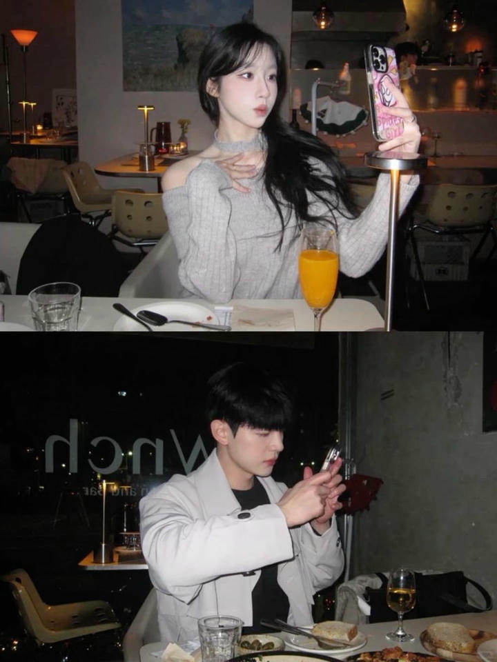 Anime Couple DP for Instagram Half Half