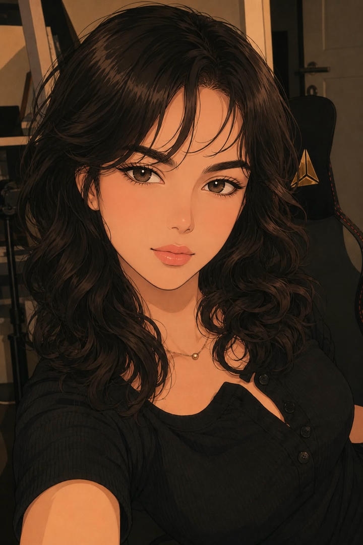 Anime Girl DP for Instagram