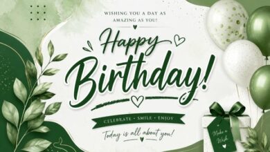 Birthday Wish Background Image Full HD