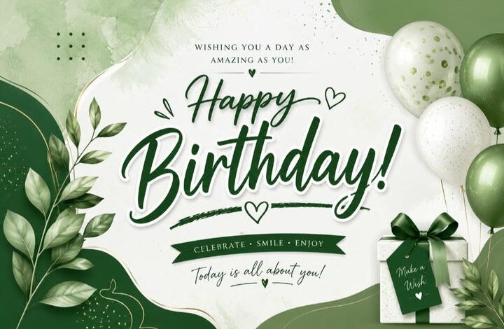 Birthday Wish Background Image Full HD