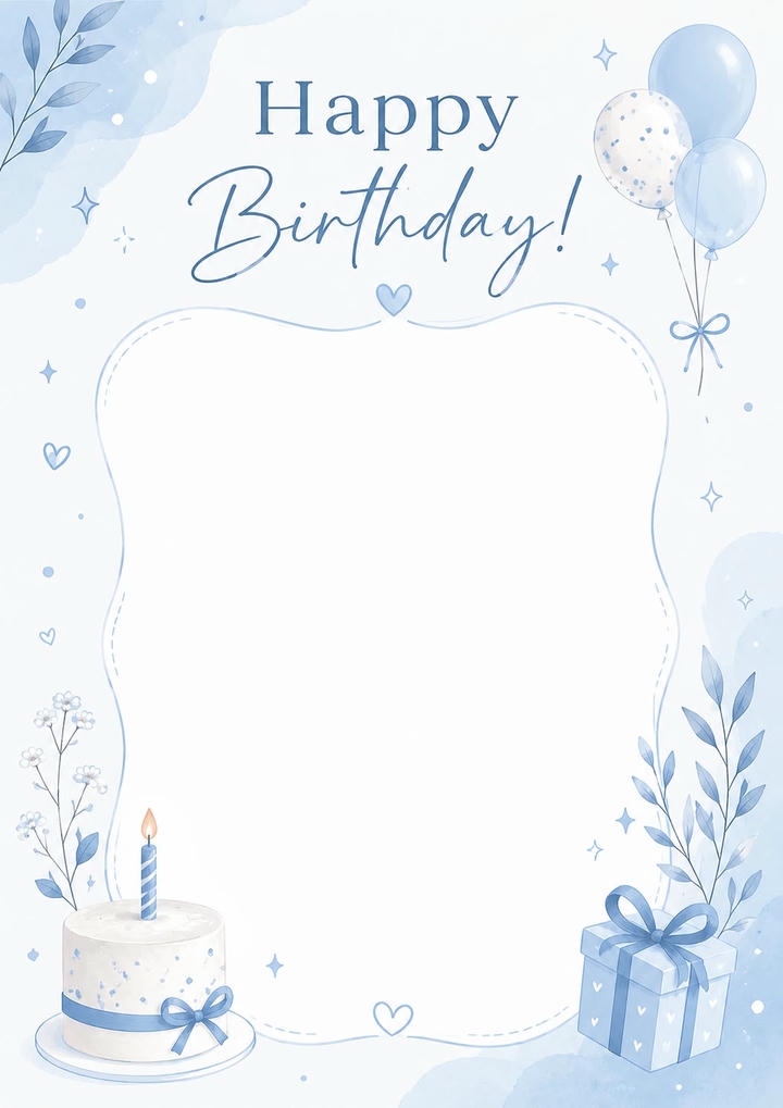 Birthday Wish Background Image Hindi