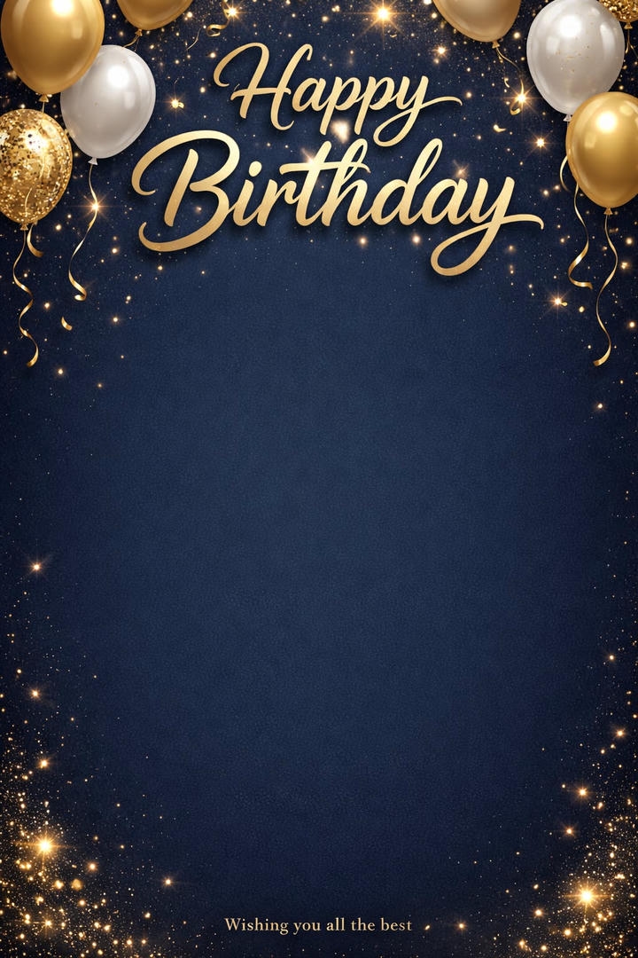 Birthday Wish Background Image for Boy