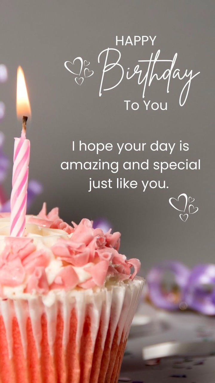 Birthday Wish with Cake Image
