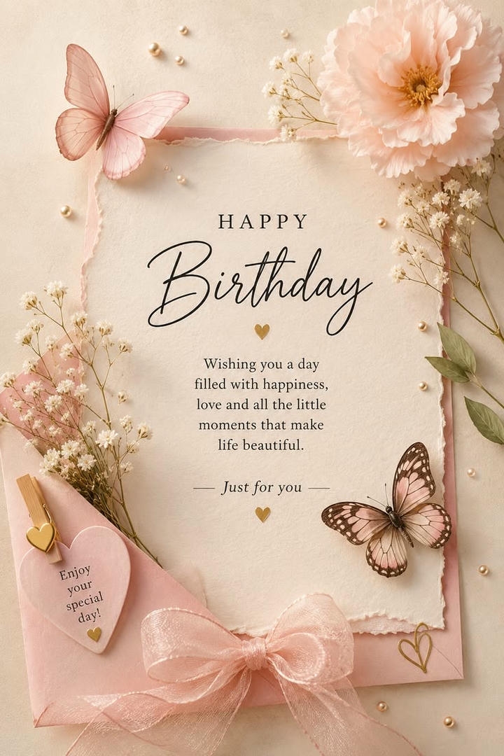 Birthday Wish with Image and Name