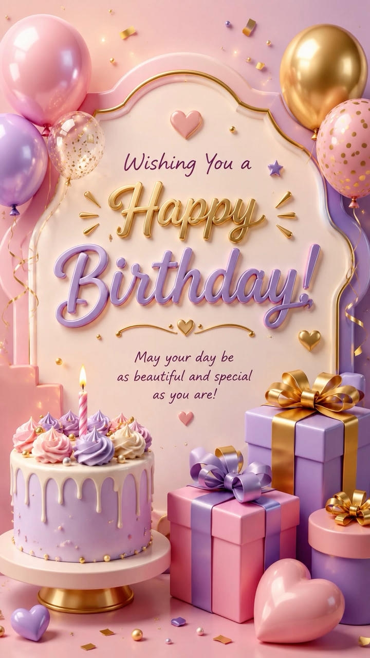 Birthday Wish with Image for Best Friend