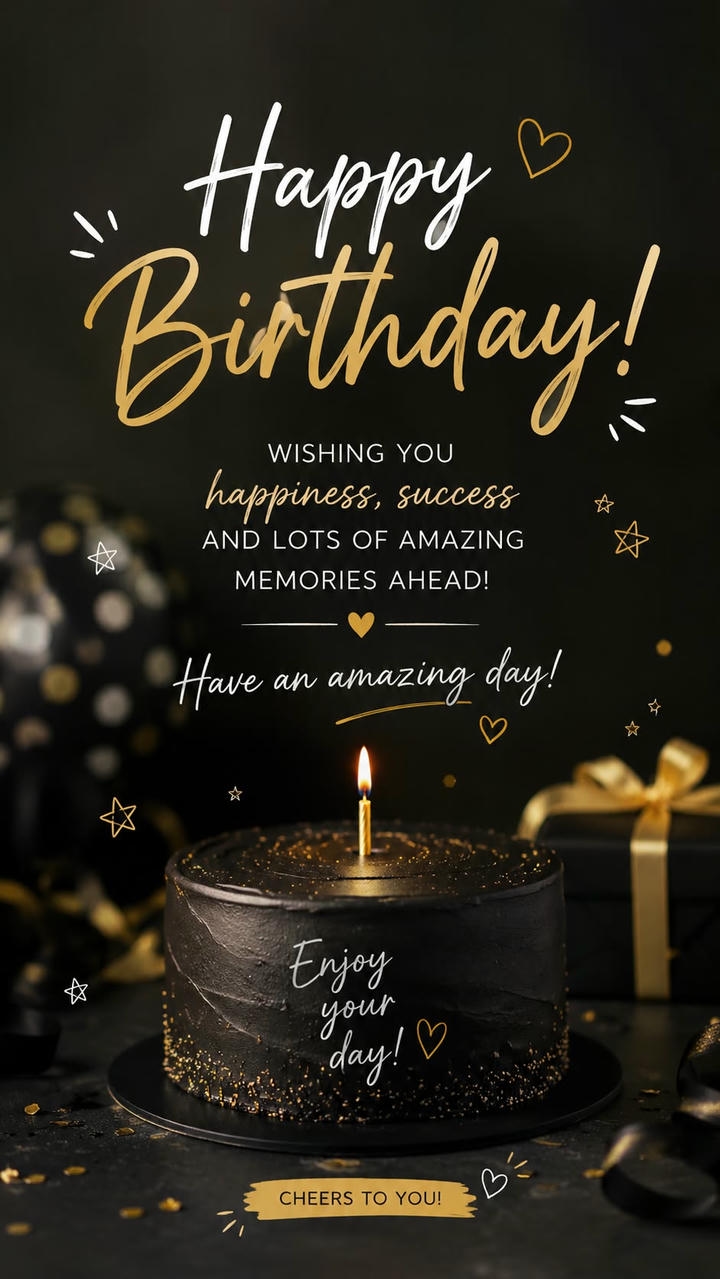 Birthday Wish with Image for Father