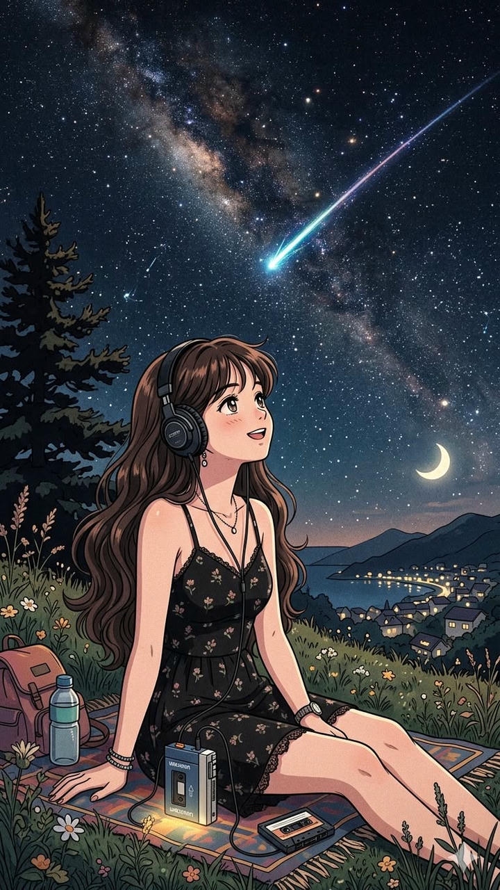Confident Alone Girl Cartoon Profile Picture