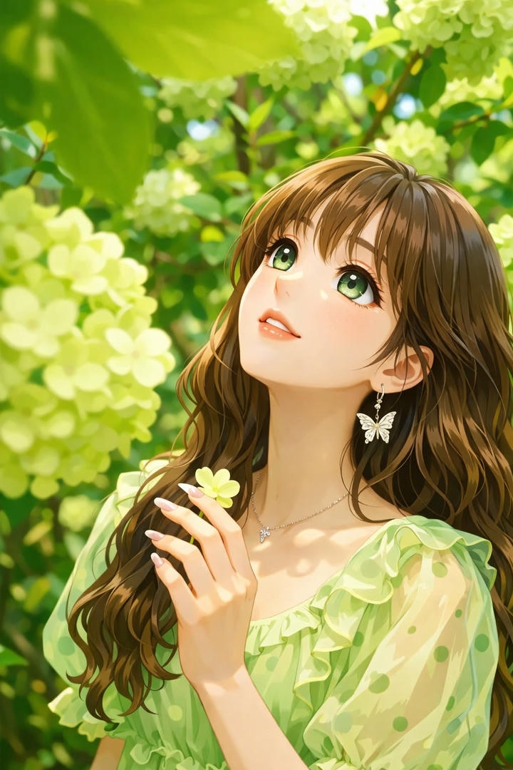 Confident Girl Cartoon Alone Cute DP for Instagram