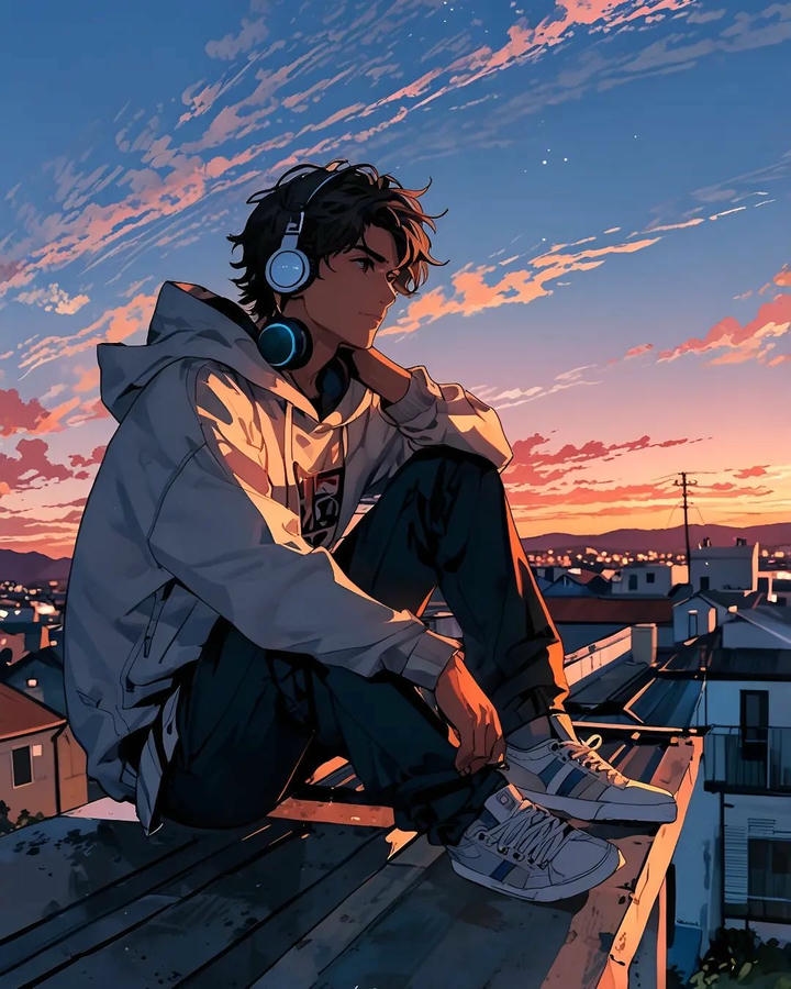 Cool Anime Boy DP for Instagram